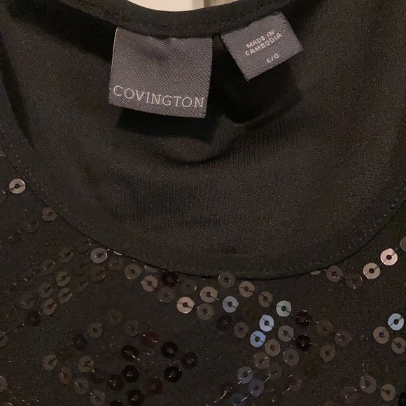 Covington Tank Top-Black - Picture 2 of 5